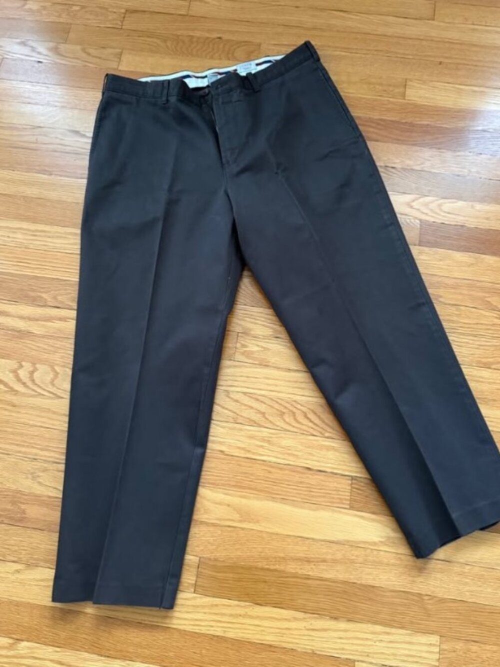 J. Crew Essential Chinos - Dark Brown - Size 38x30 - Great Condition